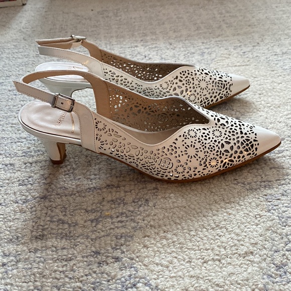 Vintage Kitten heel cutout patent leather - Picture 4 of 8